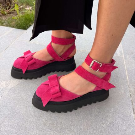 Pantofi piele naturală Aurelle