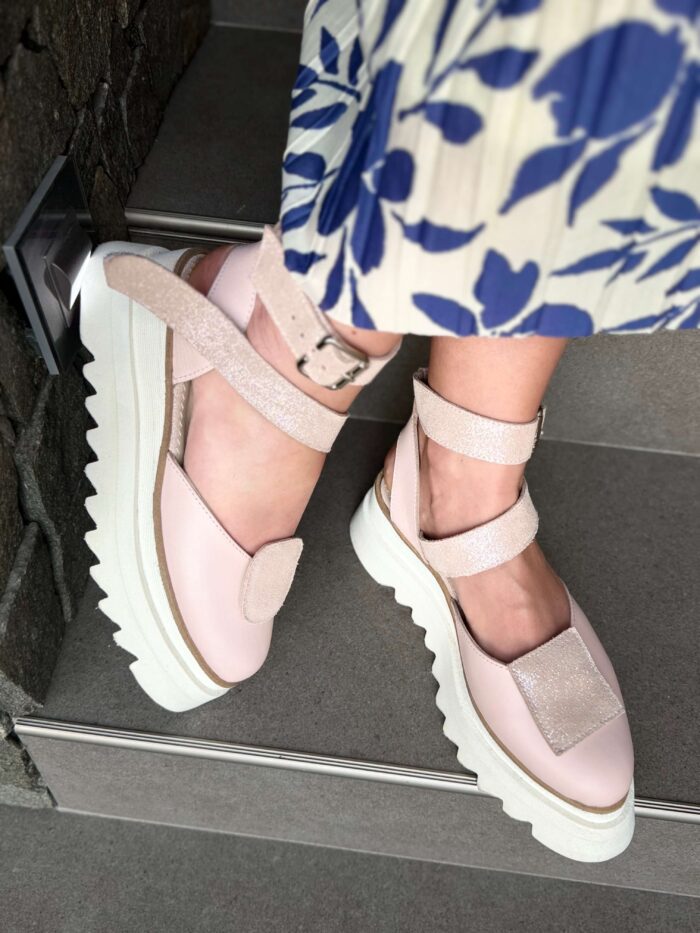 Pantofi piele naturală Elvyra - imagine 4