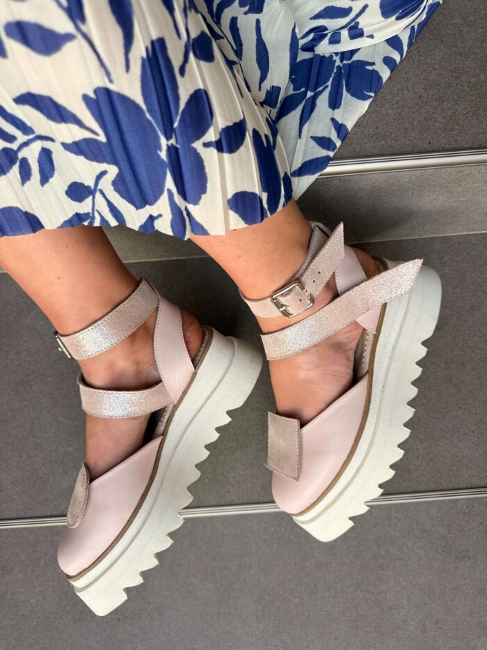 Pantofi piele naturală Elvyra - imagine 8