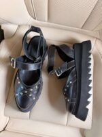 Pantofi piele naturală Rovigo negru - imagine 4