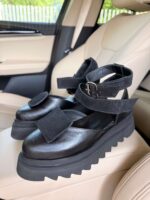 Pantofi piele naturală Elvyra negru
