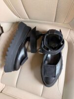 Pantofi piele naturală Elvyra negru - imagine 4