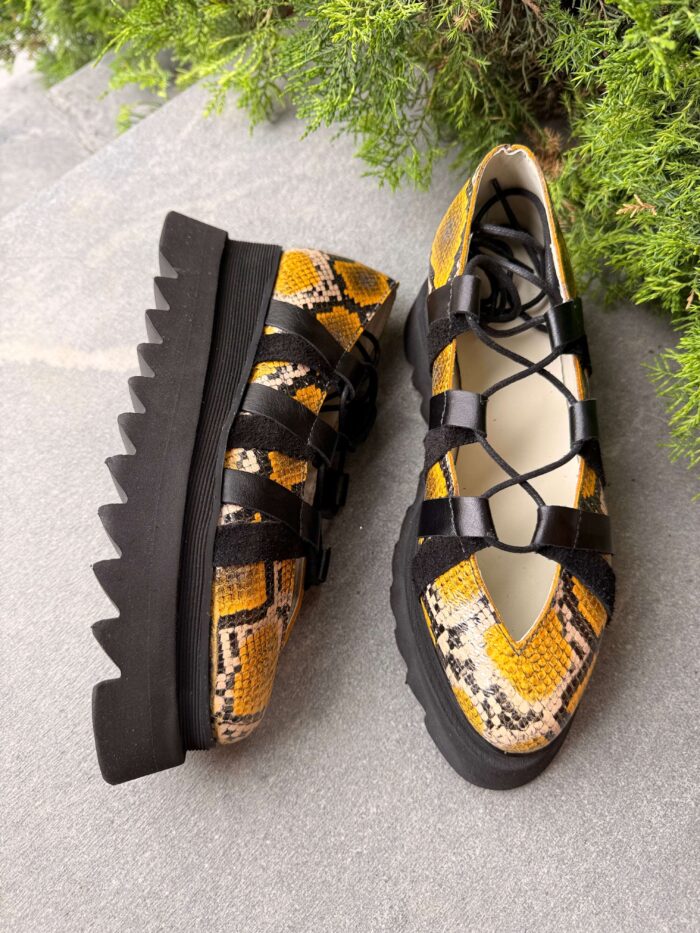 Pantofi piele naturală Firenze - imagine 2