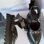 Pantofi piele naturală Avelia croco