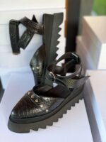 Pantofi piele naturală Avelia croco - imagine 5