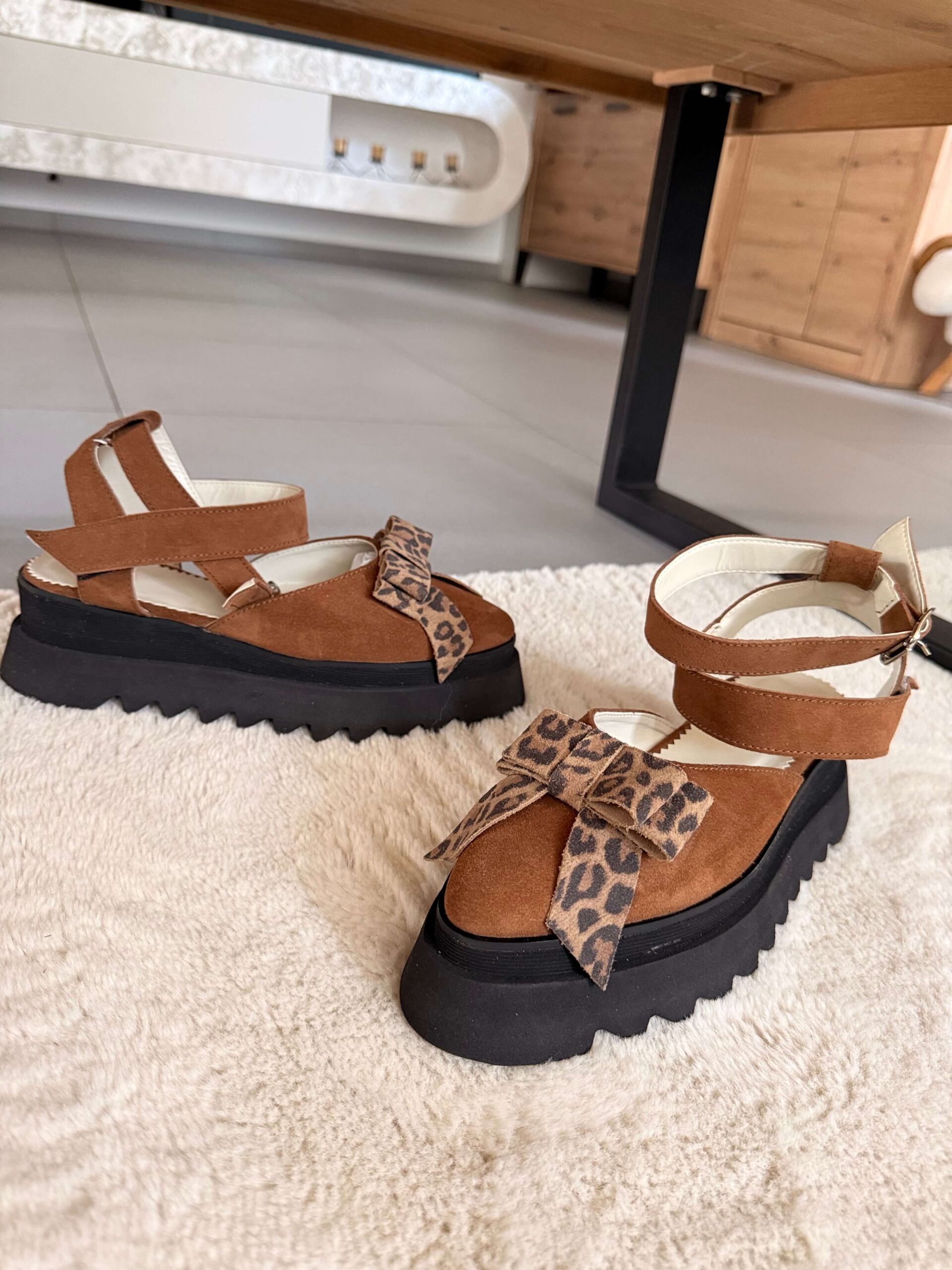IMG_5645 Pantofi piele naturală Aurelle caramel - imagine 1
