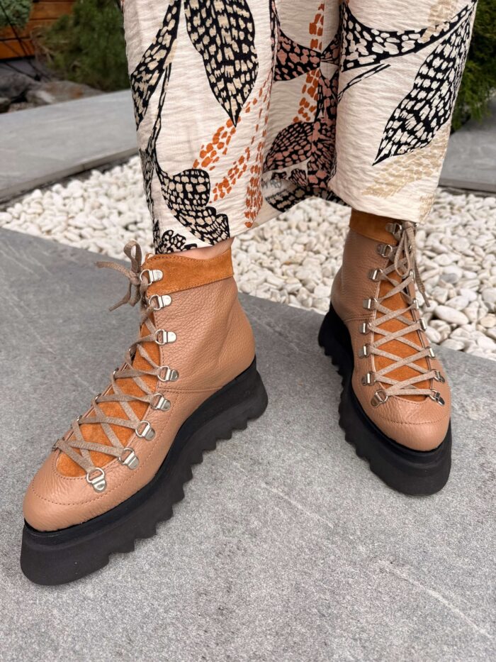 Pantofi piele naturală Nyra - imagine 3