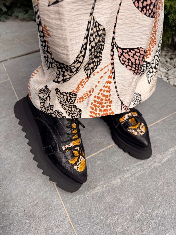 Pantofi piele naturală Lyra - imagine 5