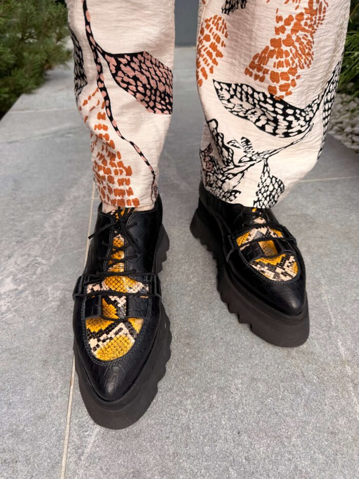 Pantofi piele naturală Lyra - imagine 4